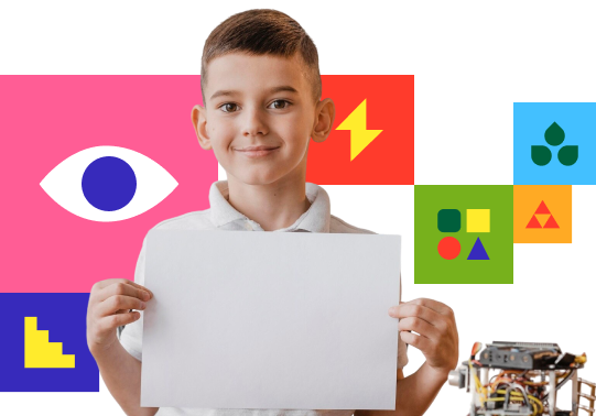Boy holding a certificate